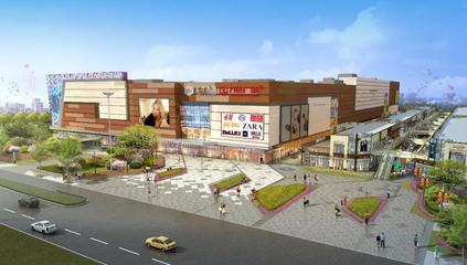 淄博富力万达广场顺利封顶 预计2020年6月26日开业